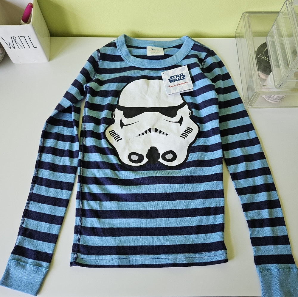 NWT Hanna Andersson Star Wars Pajama Top Size 10/140 CM